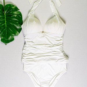 Victoria Secret White Tankini Set